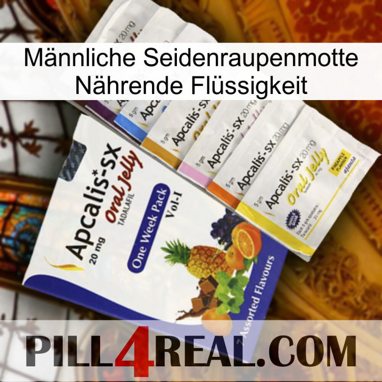 Männliche Seidenraupenmotte Nährende Flüssigkeit 11